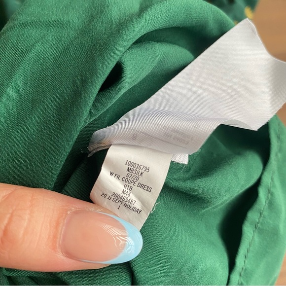 Janie and Jack Green Party dress - Picture 5 of 8